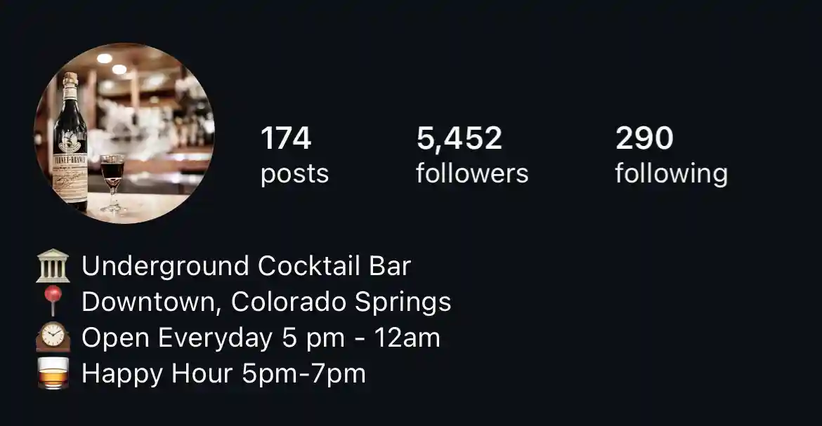 Archives Instagram profile after